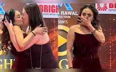 Viral Video: Woman Kisses Nikita Rawal, Leaves <i>Garam Masala</i> Actor Shocked