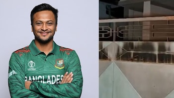 Caught On Camera: Shakib Al Hasan's Home Attacked Hours After Joining Sheikh Hasina's Presser