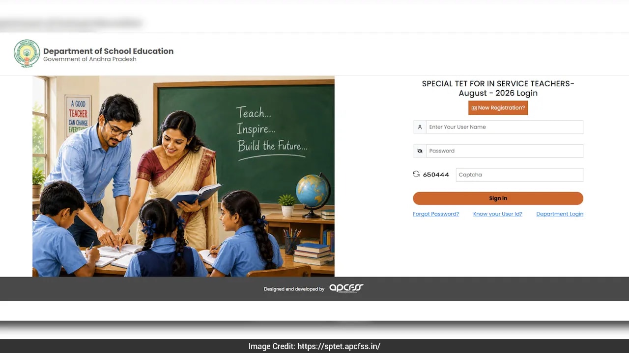 AP Special TET 2026: Registration Opens for In-Service Teachers, Check Key Details