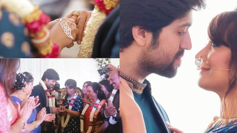 Watch: Ahead Of <i>Toxic</i>, Yash's Wife Radhika Pandit Shares Video Of Their Engagement Ring Exchange