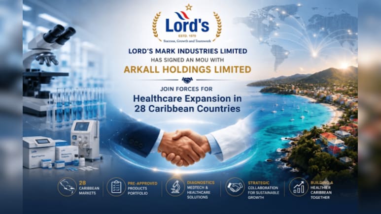 Lord's Mark Industries Limited And ARKALL Holdings Limited Join Forces For Healthcare Expansion In 28 Caribbean Countries