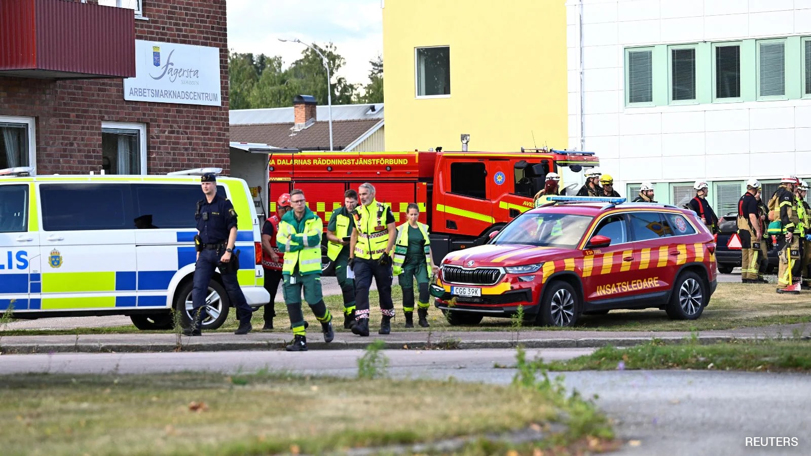 Photo: ndtv.com Suède : Un Mort et Trois Blessés après une Attaque au Lycée Brinellskolan