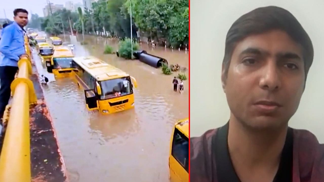'My 7-Year-Old Child Was Stranded For 4 Hours': Gurugram Parent On Rain Chaos