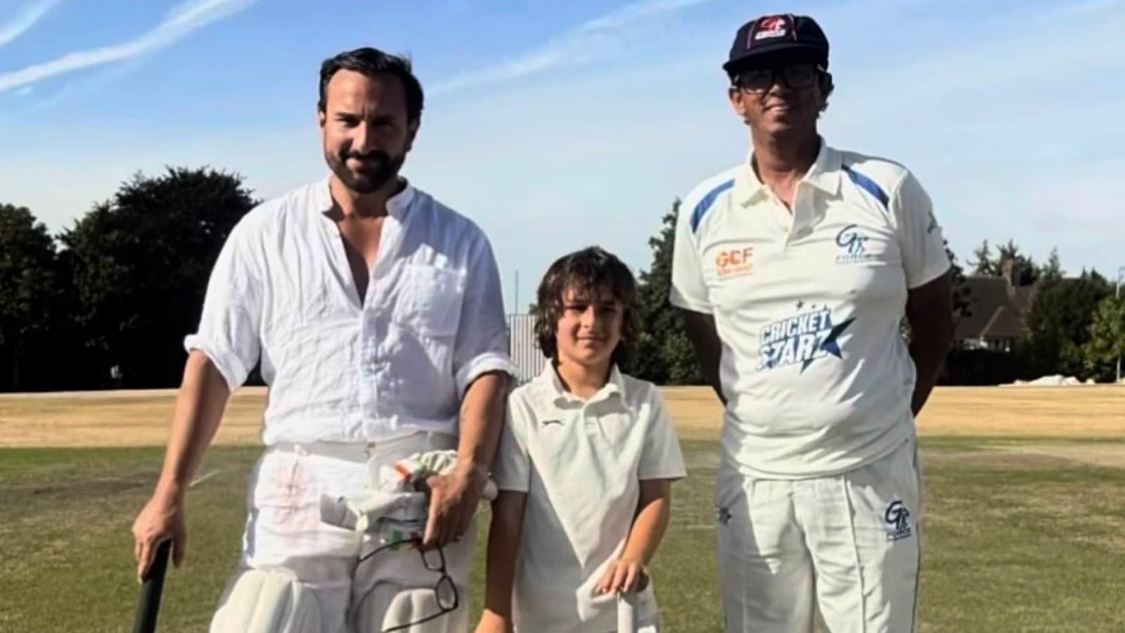 Saif Ali Khans Viral Cricket Video Sparks Buzz, Fans Cant Stop Talking About His Bowling Action
