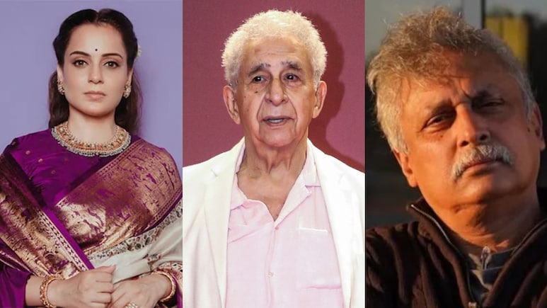 'Eats Here But...': Kangana Ranaut Jabs Naseeruddin Shah Over 'Dog' Remark