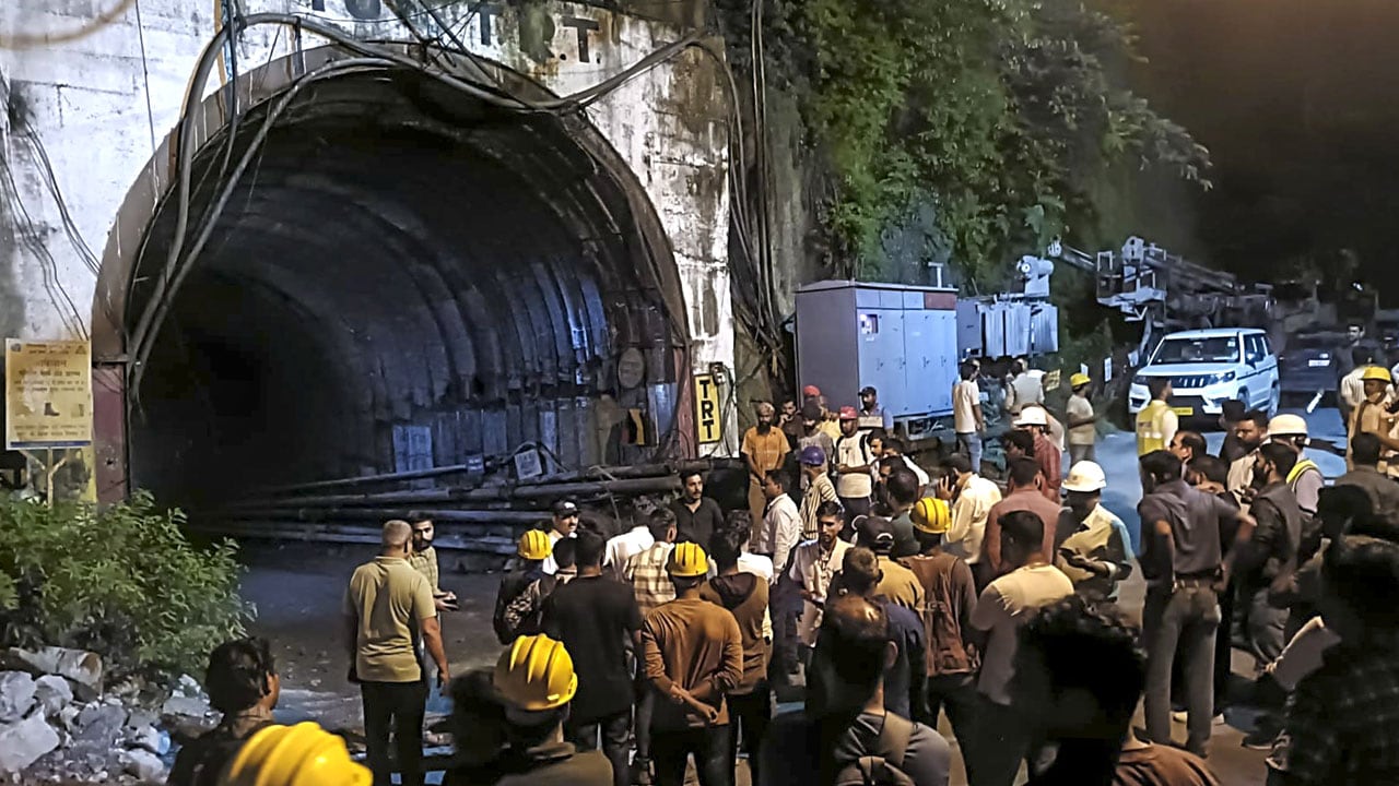 Video: 7 Killed, 2 Trapped As Water, Debris Enter Tunnel In Uttarakhand's Chamoli