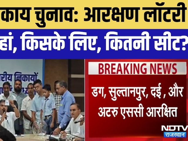 Rajasthan Nikay Chunav:The Reservation Lottery ने मचाया हड़कंप | Women Reservation | OBC Reservation