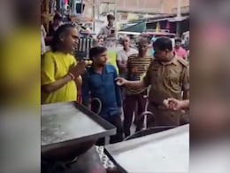 UP Sweet Shop Worker Refuses To Taste His Own Sweets During Food Safety Raid