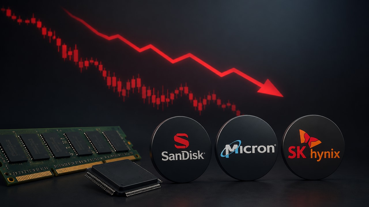 SanDisk, Micron, SK Hynix Shares Tumble Pre-Market: What's Spooking Chip Traders Day After Surge?