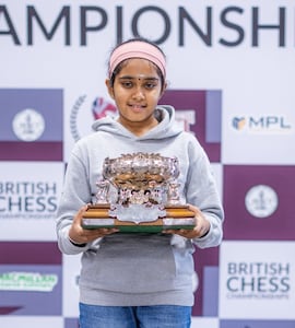 11-Year-Old Indian-Origin Bodhana Sivanandan Becomes Youngest British Womens Chess Champion