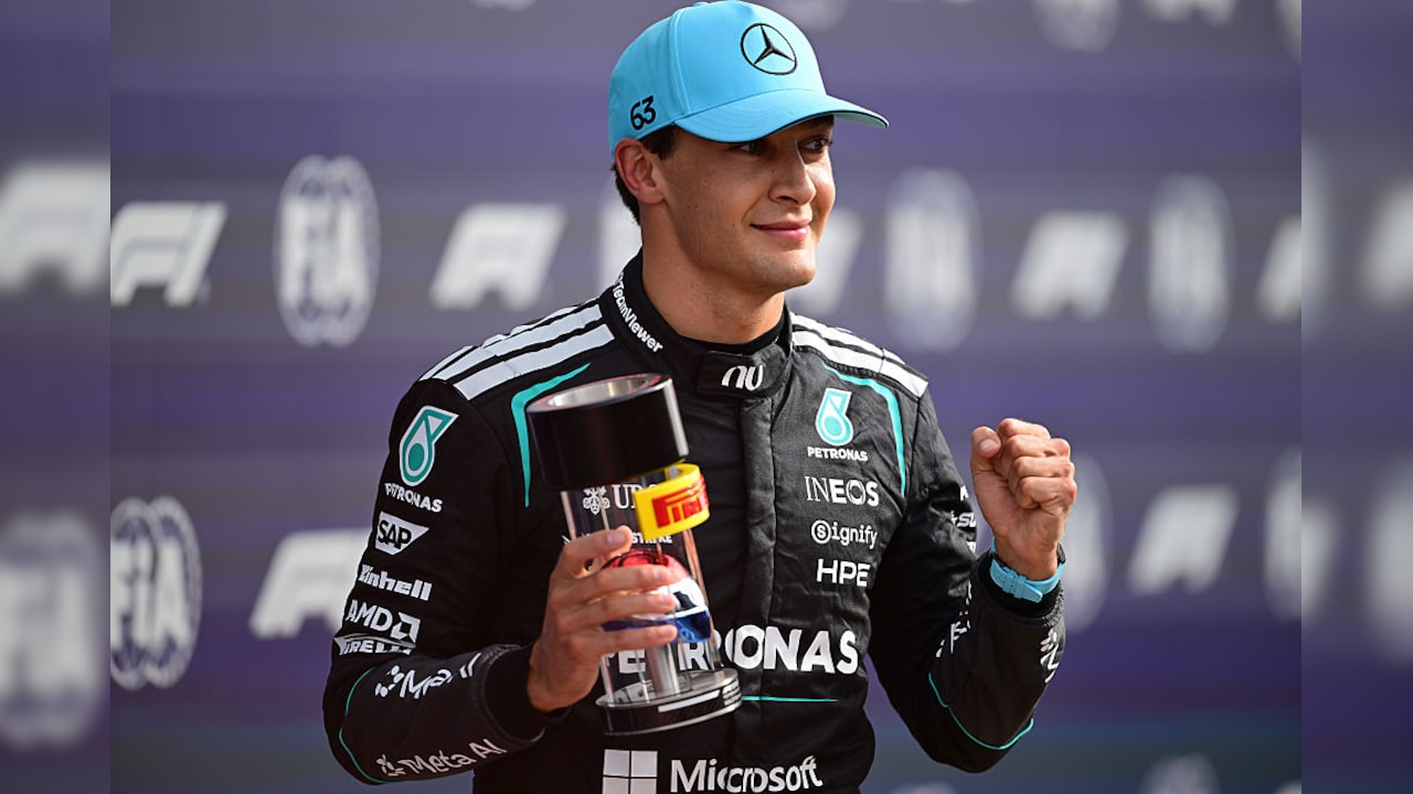 George Russell Roars To Sprint Pole At Dutch GP, Championship Leader Kimi Antonelli P5