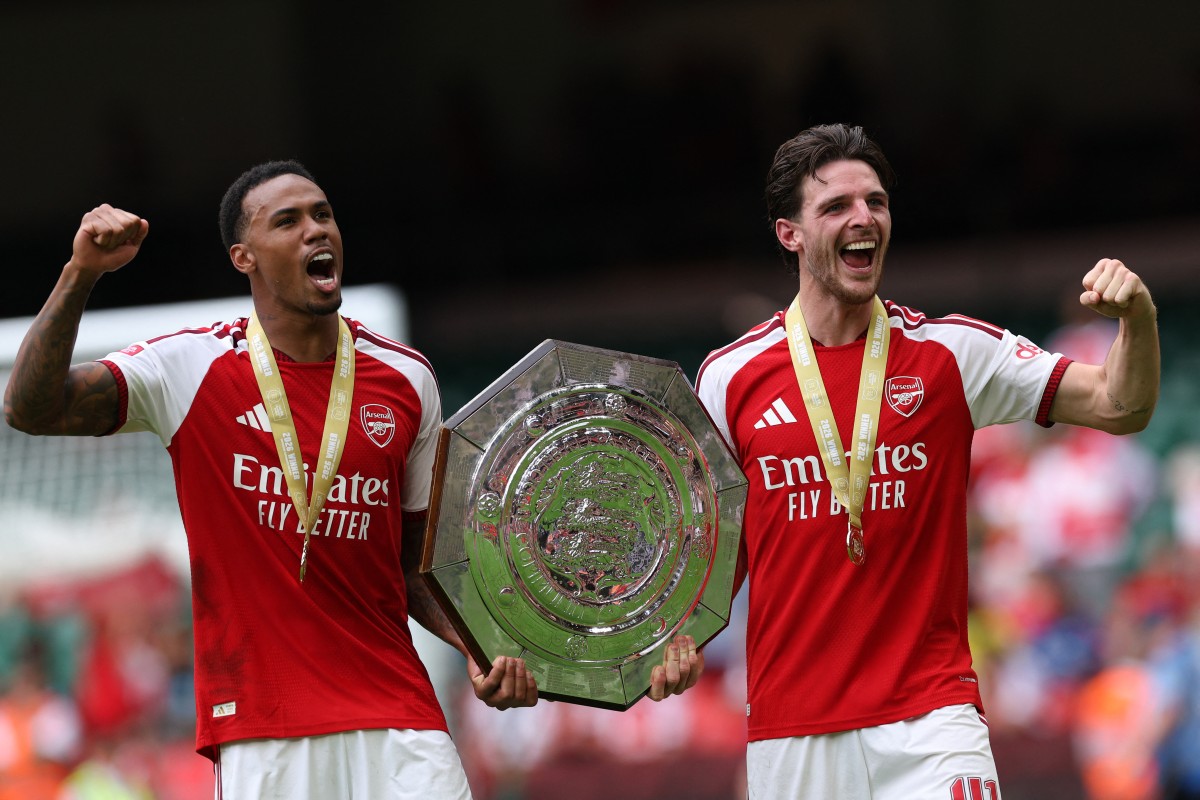 Arsenal Clinch 1st Trophy Of Season, Rout Man City In Community Shield