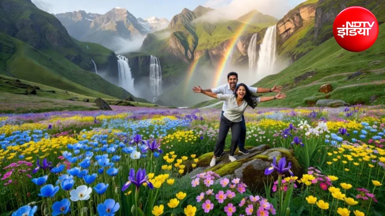Valley of Flowers: दिल्ली से महज 12 घंटे दूर है फूलों से सजी स्वर्ग सी दुनिया, 500 से ज्यादा तरह के फूल देखना है तो कैसे पहुंचें वैली