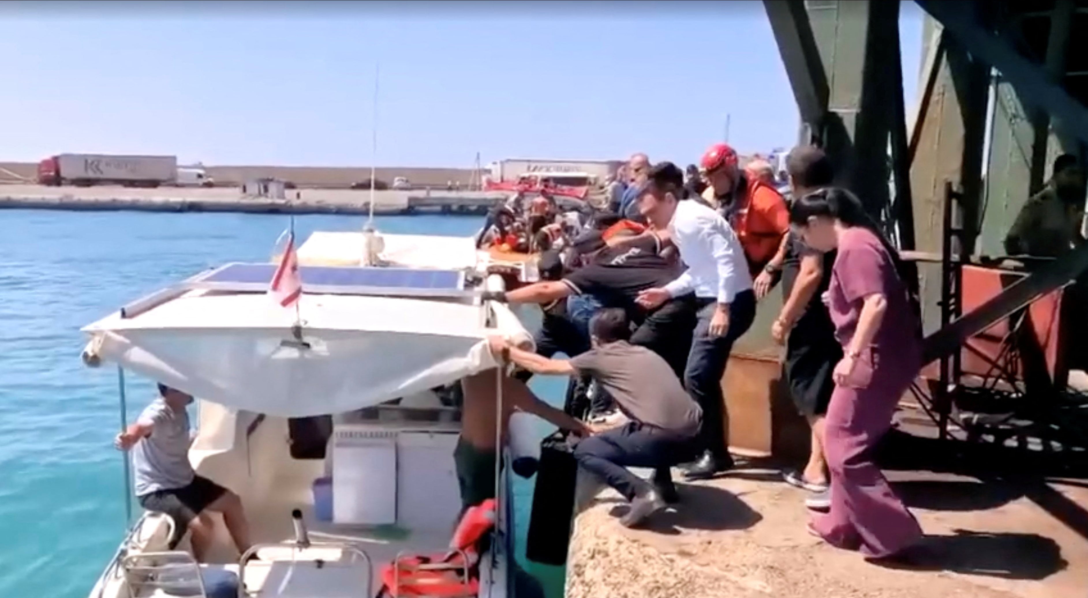 Ferry capsizes off northern Cyprus, killing 7 and leaving 24 missing; 237 rescued as search continues