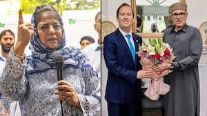 Mehbooba Mufti Slams Omar Abdullah Over US Envoy Sergio Gor's J&K Visit