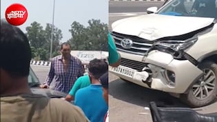 WWE फाइटर रहे खली की कार का हुआ एक्सीडेंट, पानीपत में आगे चल रही इनोवा से टकराई