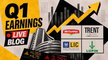 Q1 Results Live Updates: LIC, Trent, Hero MotoCorp, Britannia, Lupin Earnings In Focus