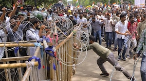 Jharkhand Protesters Lathi-Charged, Tear-Gassed, Ex-Exam Chief Arrested
