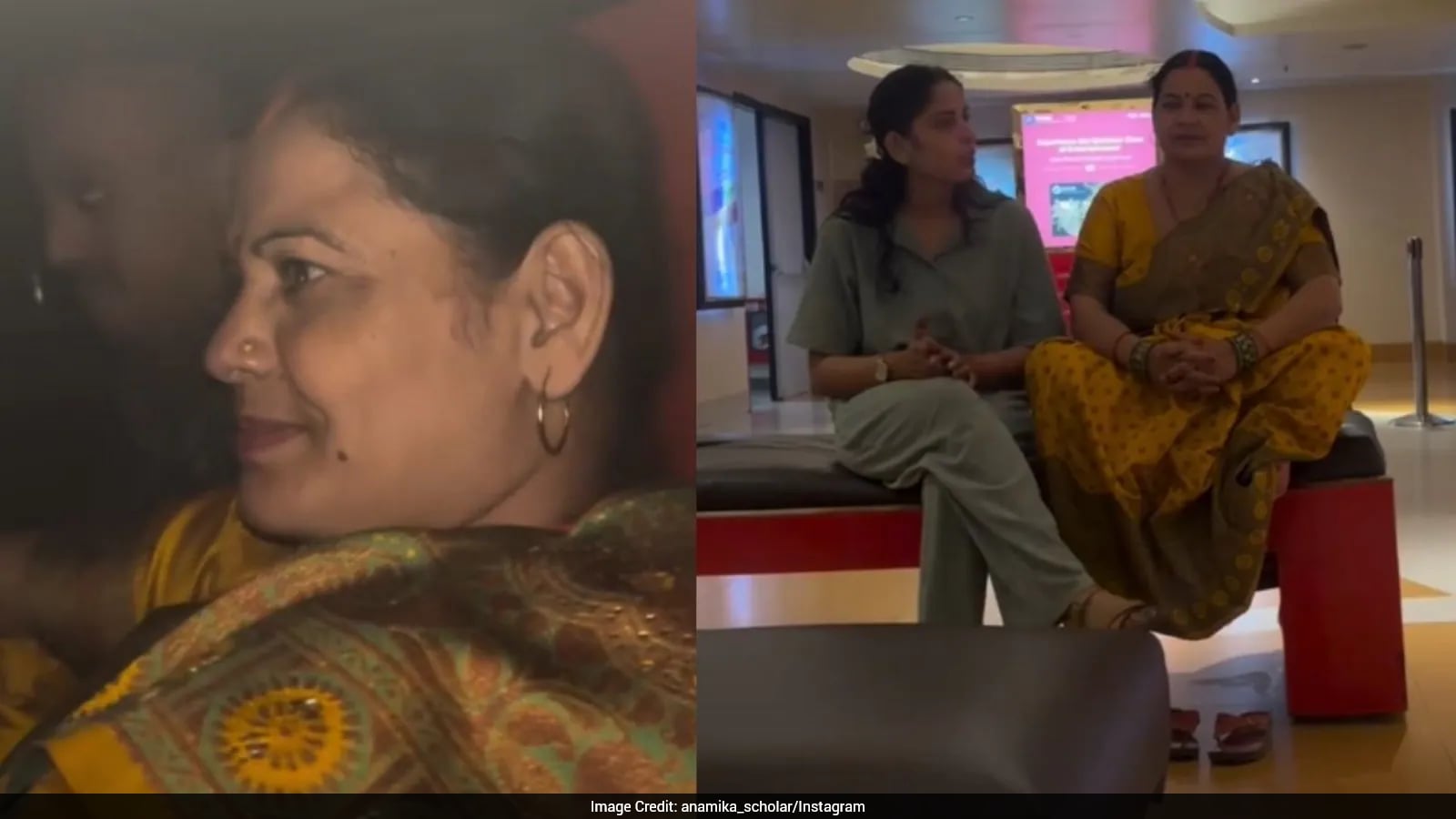 Daughter Takes Mother to Theatre for First Movie Using Her Own Earnings