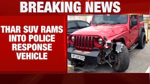 Speeding Thar Rams Police Motorcycle In Ghaziabad, Home Guard Jawan Killed