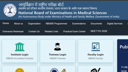 NEET PG 2026: Received Wrong Test-City SMS? NBEMS Issues Clarification