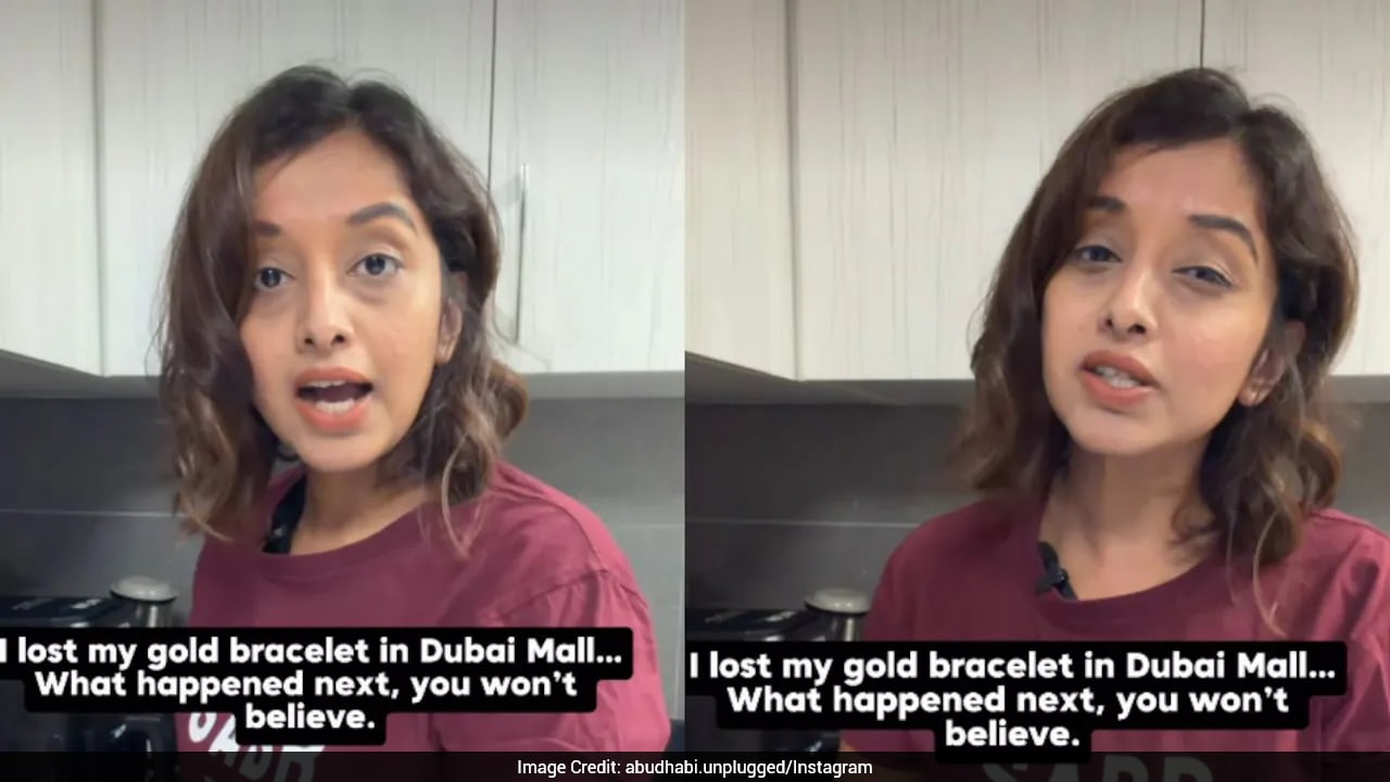 Woman Praises Cleaning Staff Who Found Her Lost Gold Bracelet At Dubai Mall