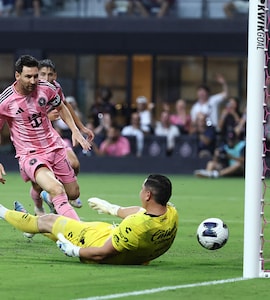 Lionel Messi Scores 2 Goals, Provides Assist For Inter Miami To Leave Fans Buzzing - Video