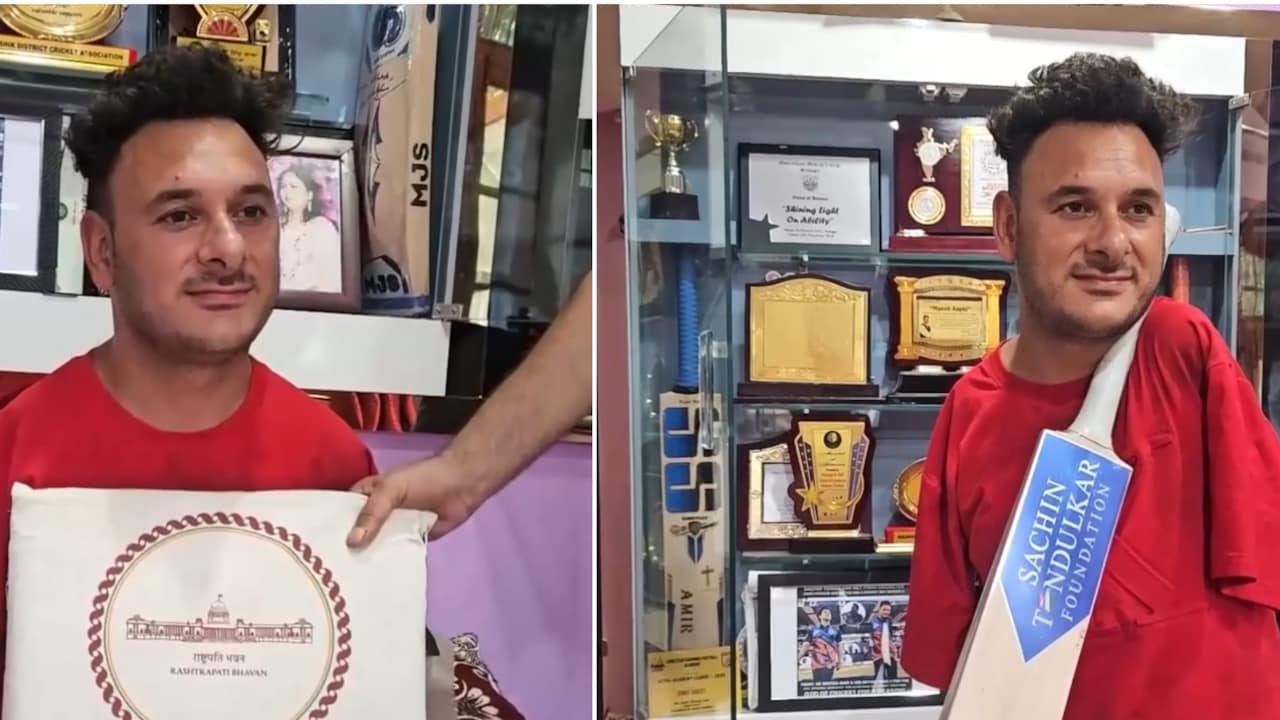 राष्ट्रपति भवन से आया 'एट होम' का बुलावा तो भावुक हुए दिव्यांग क्रिकेटर आमिर, बोले- '3 दिन से सो नहीं पाया हूं'
