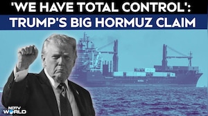 Donald Trump's Big Hormuz Claim: 'We Have Total Control' Of Strait