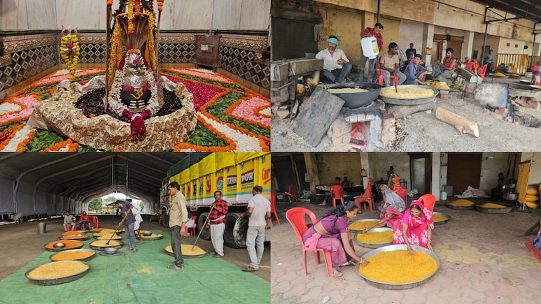 बाबा बैजनाथ की शाही सवारी: 150 हलवाई शुद्ध घी में तैयार कर रहे 1.25 लाख भक्तों का भोजन, आगर में मेगा तैयारी