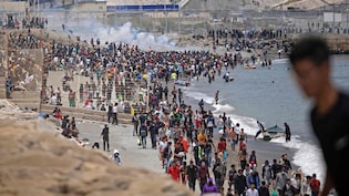 Ceuta Viral Videos: Chaotic Scenes, Stabbing, Explosion Caught On Camera Amid Border Emergency&nbsp;