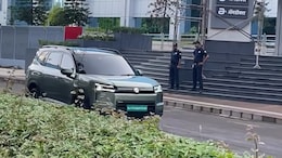 MG Hector Tomahawk EV Spied Undisguised During TVC Shoot; Debut On August 26