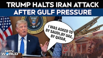 Trump Says Gulf Leaders' Input Weighed Heavily in Decision to Hold Off on Ordering New Iran Strikes
