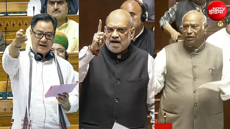 'अमित शाह बोलेंगे तो सुन नहीं पाओगे', गृहमंत्री के बयान की मांग कर रहे विपक्ष पर रिजिजू का हमला