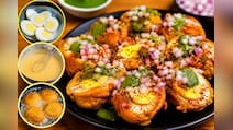 जिम लवर्स के लिए: ये रही बिहार की फेमस Egg Chaat Recipe, तीखी और चटपटी, देखें वीडियो
