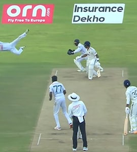 Watch: Sri Lanka Captain Grabs One-Handed Stunner To Dismiss Dhruv Jurel, Leaves Fans Awestruck