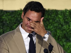 "This Is Such A Mess": Tearful Roger Federer Breaks Down During Tennis Hall Of Fame Speech