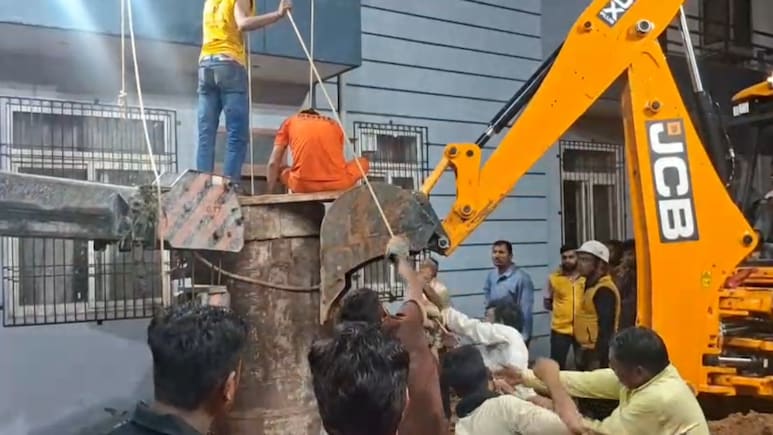 सीकर में सीवरेज की खुदाई के दौरान मिट्टी धंसने से मजदूर की मौत, रात 2 बजे तक जुटी रही सिविल डिफेंस की टीम