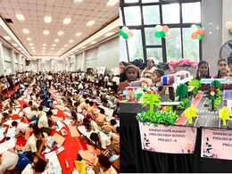 स्वातंत्र्यदिनी धारावीतील विद्यार्थ्यांनी रंगवलं धारावीचं भविष्यचित्र! &lsquo;मेरे सपनो की धारावी' उपक्रम चर्चेत