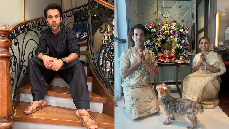 Inside Rajkummar Rao's Rs 44 Crore Mumbai Home: Spiral Staircase, Buddha Statue, And A Puja Area