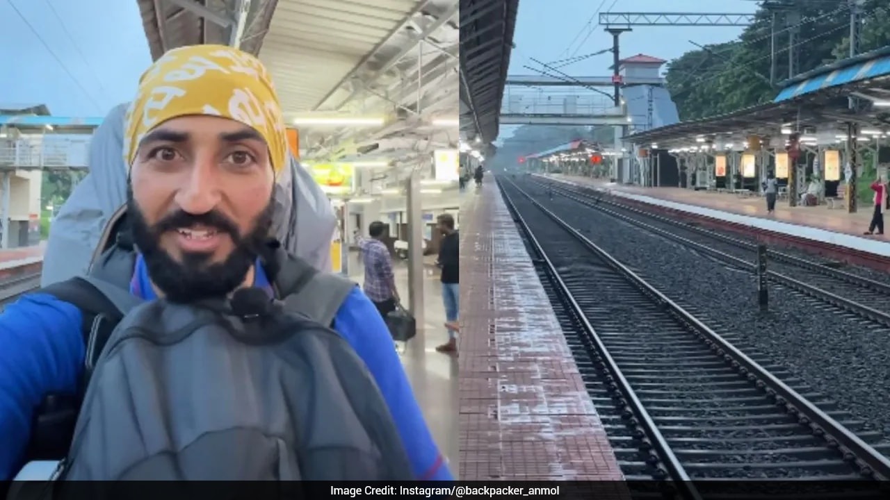 Punjabi tourist praises Kasaragod railway station cleanliness in Kerala after viral video