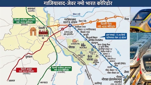 गाजियाबाद-जेवर नमो भारत कॉरिडोर: 50 मिनट में नोएडा एयरपोर्ट, 70 मिनट में दिल्ली, NCR के 4 शहरों को हाईस्पीड कनेक्टिविटी