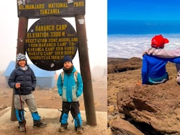 Boy, 9, Girl, 10, Become Youngest From Uttarakhand To Summit Mount Kilimanjaro
