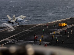 Trump Dismisses Concerns Over Conditions On US Aircraft Carrier
