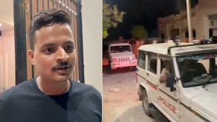 शुभम रेवाड़ के घर के बाहर देर रात पहुंची पुलिस, आरोप- नजरबंद करने की कोशिश, छात्र नेता का वीडियो आया सामने