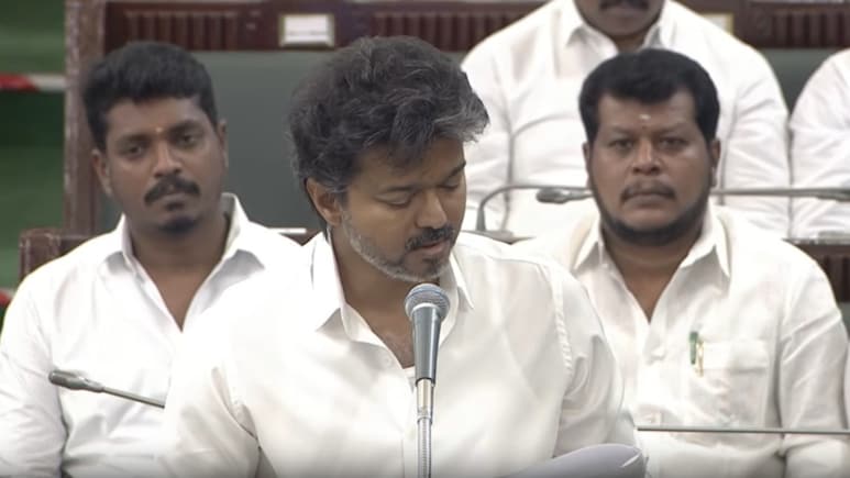 "Tamil Is Our Lifeline": Vijay's Challenge Amid Centre's Vande Mataram Push