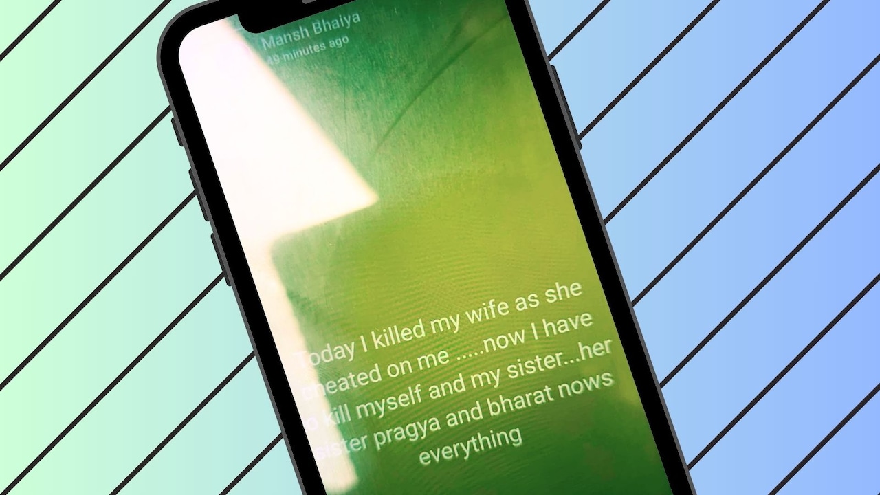 "Killed My Wife Who Cheated": Man's WhatsApp Status On Double Murder-Suicide