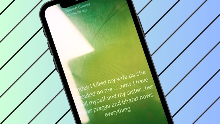 "Killed My Wife Who Cheated": Man's WhatsApp Status On Double Murder-Suicide