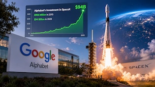 $900 Million To $94 Billion: Google Parent's Early Bet On SpaceX Results In 100x Windfall