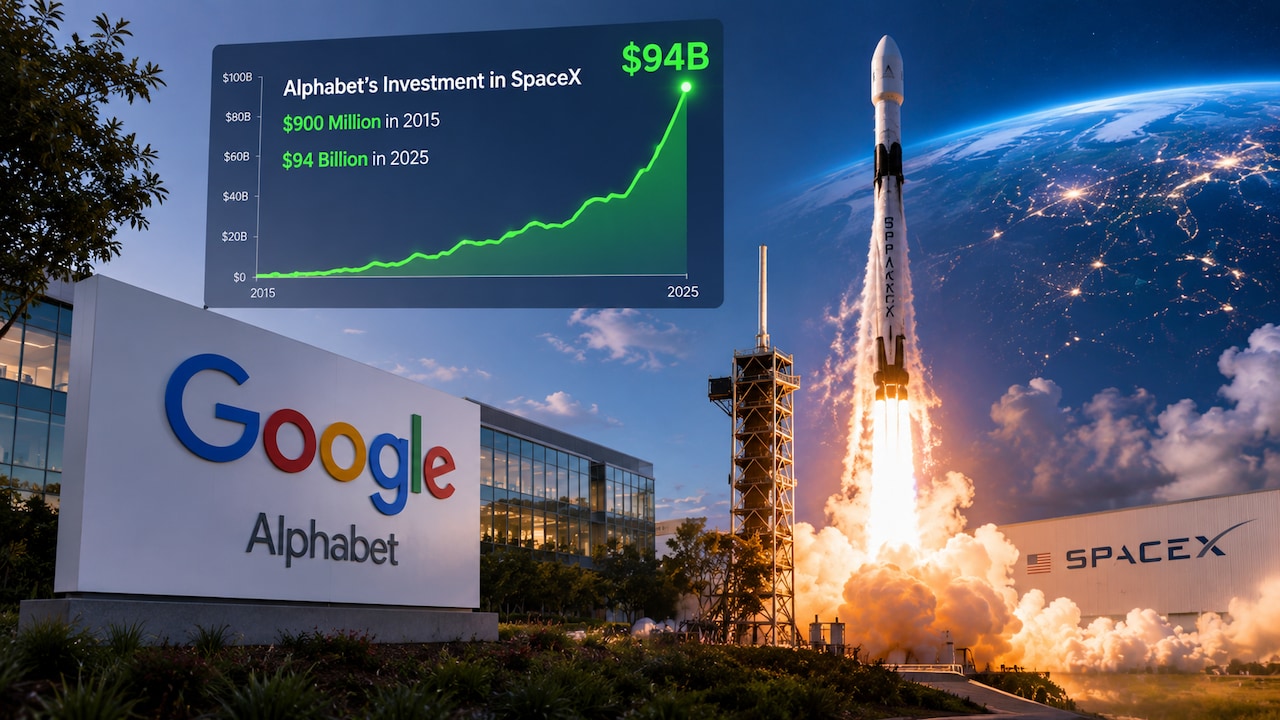 $900 Million To $94 Billion: Google Parent's Early Bet On SpaceX Results In 100x Windfall